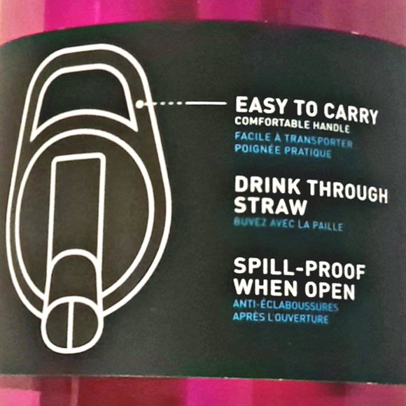 🆕Hello Kitty Devilish Camelbak Eddy+ 32oz Water Bottle Deep Magenta - Picture 4 of 7